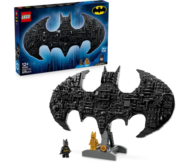 LEGO DC Batman 76330 Logo Batmana dla dzieci i nastolatków - 1488456 - zdjęcie 3